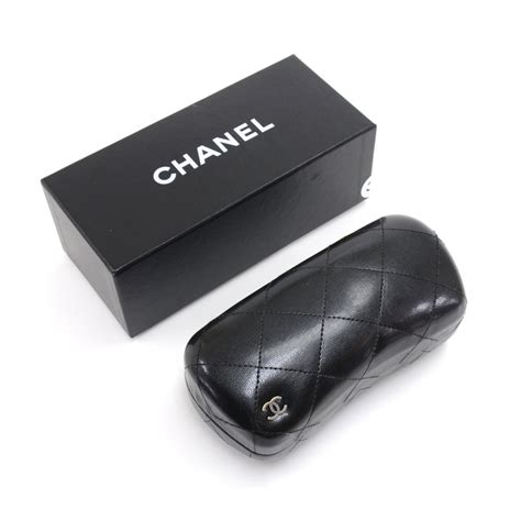 chanel square sunglasses black|chanel sunglass case price.